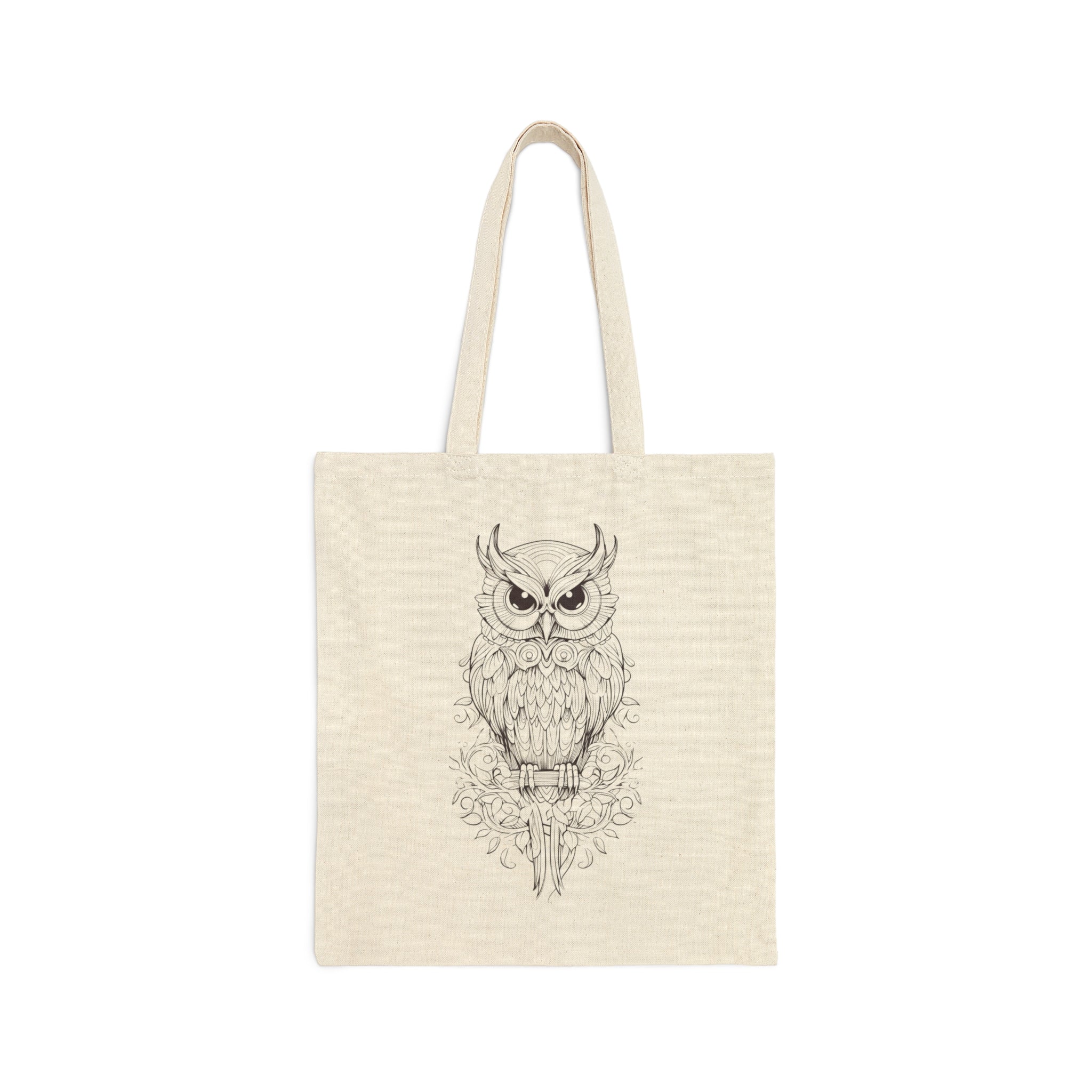 Owl discount canvas bag