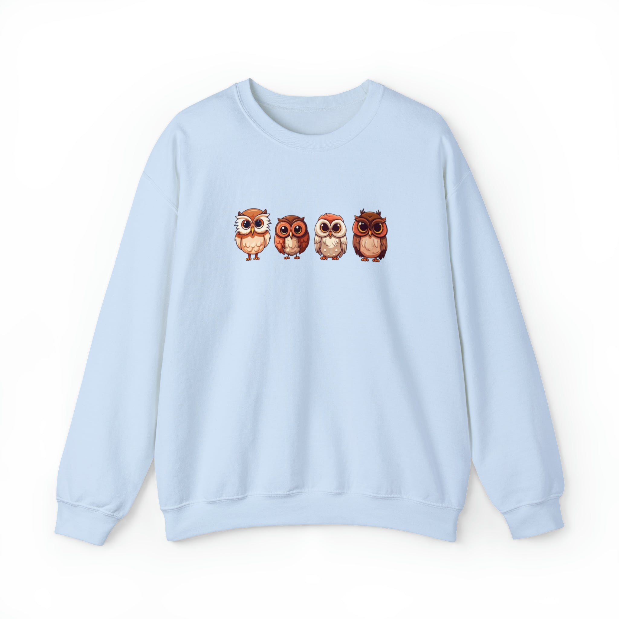 Charming Owl Lineup, Cute Owl Sweatshirt